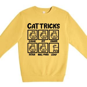 Cat Tricks Premium Crewneck Sweatshirt