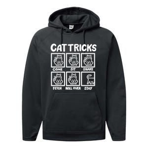 Cat Tricks Performance Fleece Hoodie