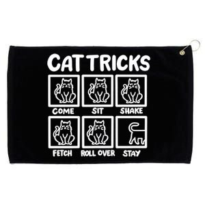 Cat Tricks Grommeted Golf Towel