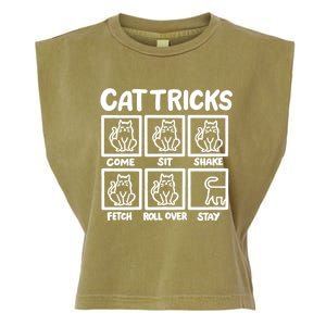 Cat Tricks Garment-Dyed Women's Muscle Tee