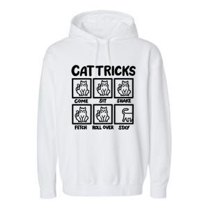 Cat Tricks Garment-Dyed Fleece Hoodie