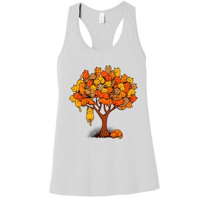 Cat Tree Women's Racerback Tank