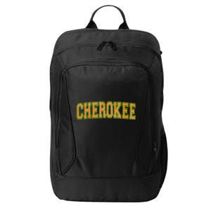 Cherokee Tribe Cherokee Nation Cherokee Varsity City Backpack