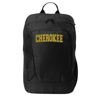 Cherokee Tribe Cherokee Nation Cherokee Varsity City Backpack