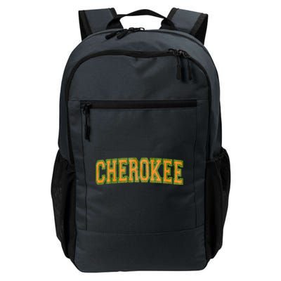 Cherokee Tribe Cherokee Nation Cherokee Varsity Daily Commute Backpack