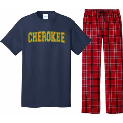 Cherokee Tribe Cherokee Nation Cherokee Varsity Pajama Set