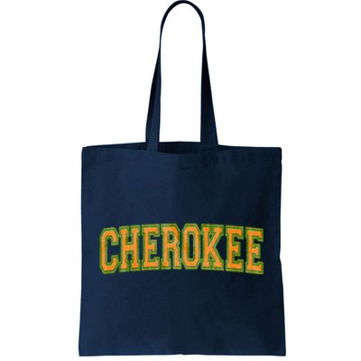 Cherokee Tribe Cherokee Nation Cherokee Varsity Tote Bag