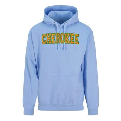 Cherokee Tribe Cherokee Nation Cherokee Varsity Unisex Surf Hoodie