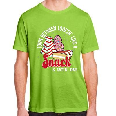 Christmas Tree Cake Looking Like A Snack Christmas Tree Cake  Adult ChromaSoft Performance T-Shirt