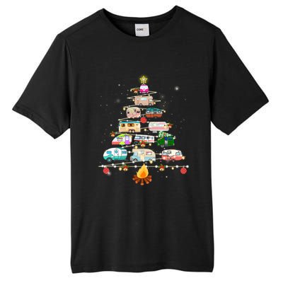 Christmas Tree Camper Vehicles Camping Rving Trailers Cute Gift Tall Fusion ChromaSoft Performance T-Shirt