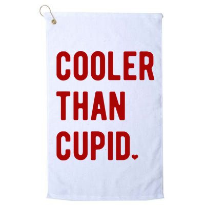 Cooler Than Cupid Golf Towel