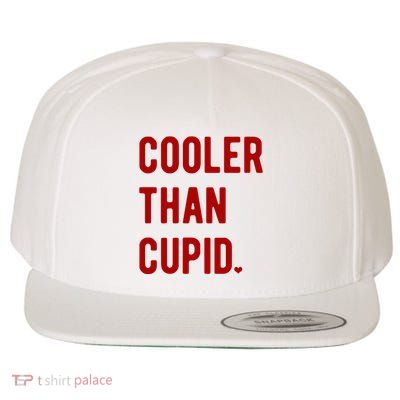 Cooler Than Cupid Wool Snapback Cap
