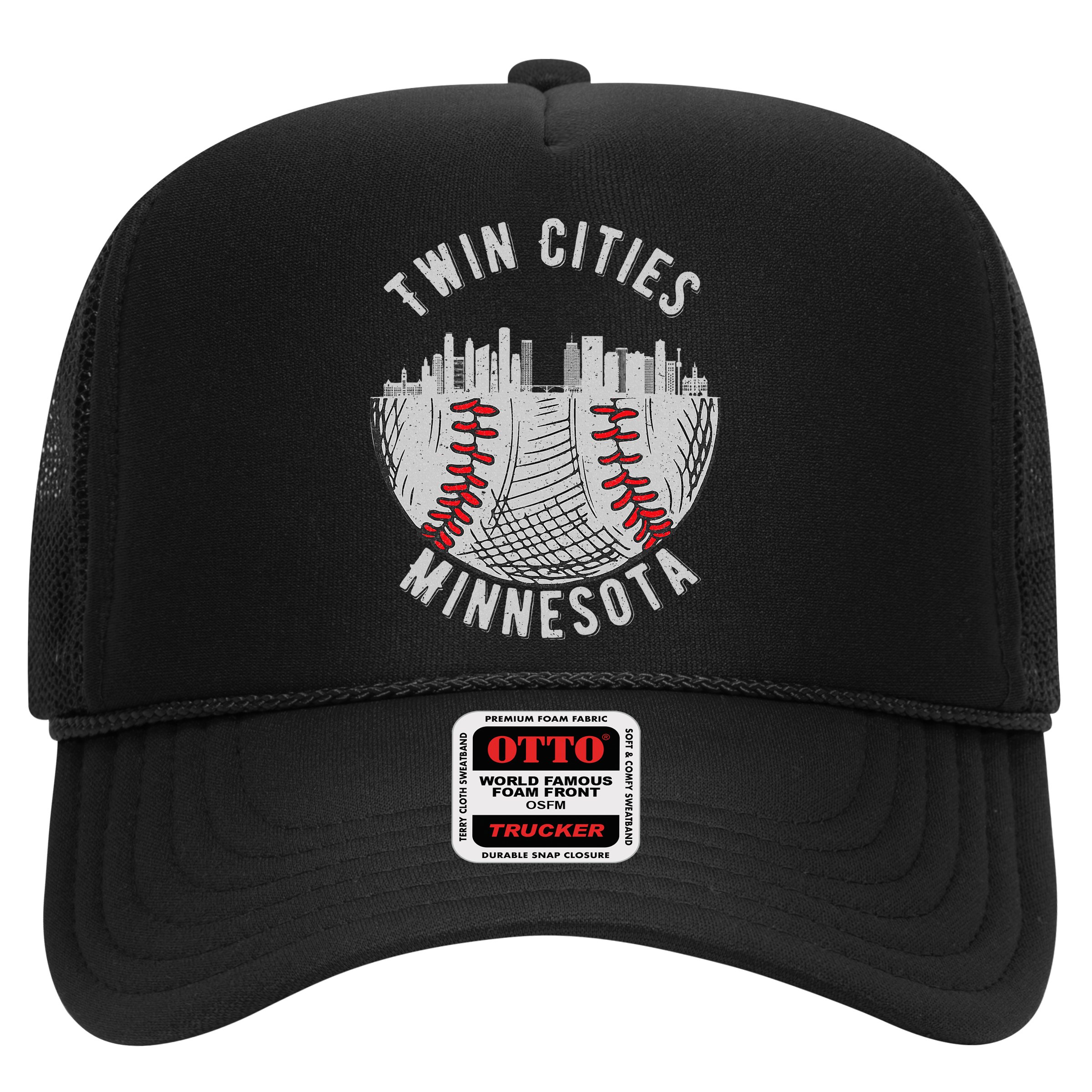 Cool Twin Cities Minnesota Mn Baseball Skyline Hat