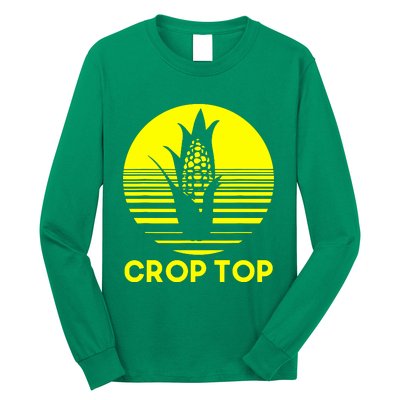 Crop Top Long Sleeve Shirt