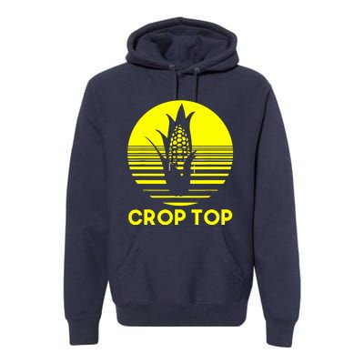 Crop Top Premium Hoodie