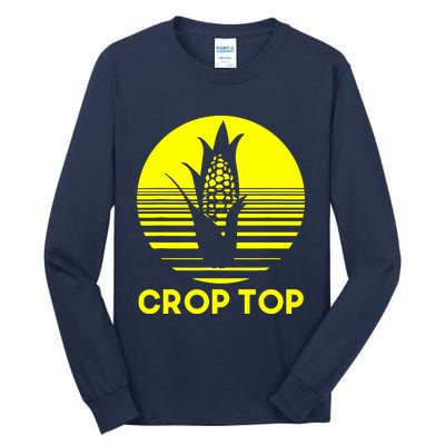 Crop Top Tall Long Sleeve T-Shirt