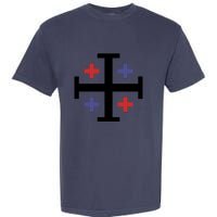 Cross TShirt. Christianity Shirt. Garment-Dyed Heavyweight T-Shirt