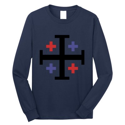 Cross TShirt. Christianity Shirt. Long Sleeve Shirt