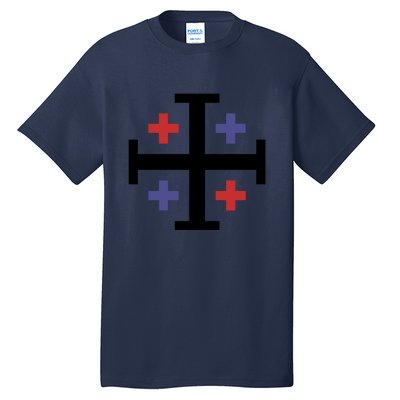 Cross TShirt. Christianity Shirt. Tall T-Shirt