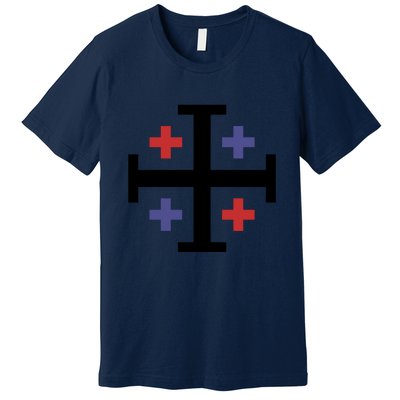 Cross TShirt. Christianity Shirt. Premium T-Shirt