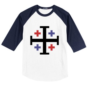 Cross TShirt. Christianity Shirt. Baseball Sleeve Shirt