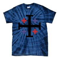 Cross TShirt. Christianity Shirt. Tie-Dye T-Shirt