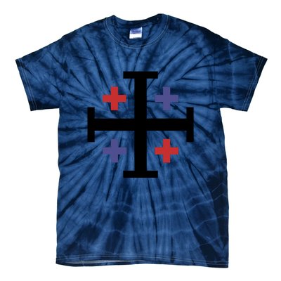 Cross TShirt. Christianity Shirt. Tie-Dye T-Shirt