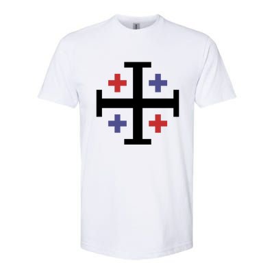 Cross TShirt. Christianity Shirt. Softstyle CVC T-Shirt