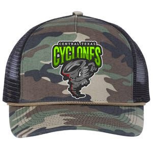 Central Texas Cyclones Merch Retro Rope Trucker Hat Cap