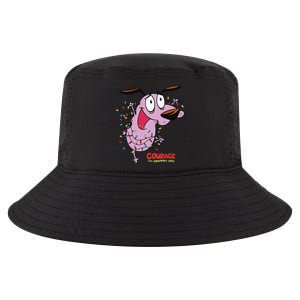 Courage The Cowardly Dog Christmas Lights Wrap Cool Comfort Performance Bucket Hat