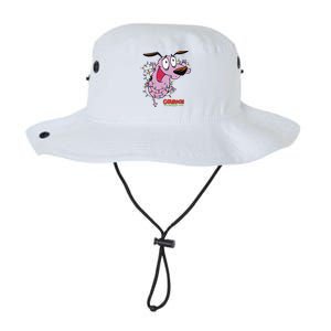 Courage The Cowardly Dog Christmas Lights Wrap Legacy Cool Fit Booney Bucket Hat