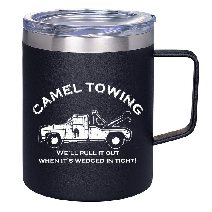 Camel Towing 12oz Stainless Steel Coffee Mug