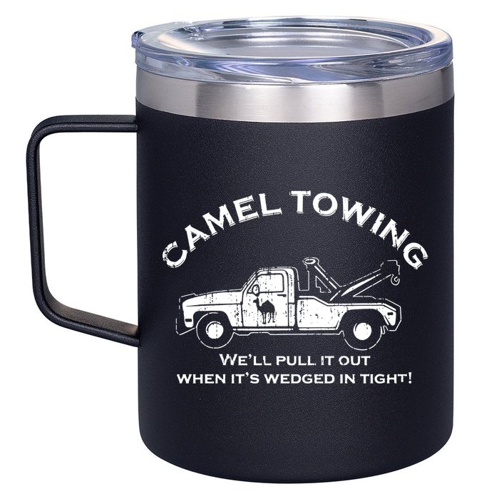 Camel Towing 12oz Stainless Steel Coffee Mug
