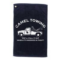Camel Towing Golf Towel