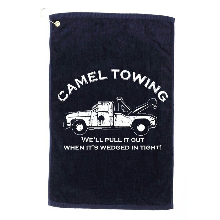Camel Towing Golf Towel
