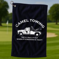 Camel Towing Golf Towel