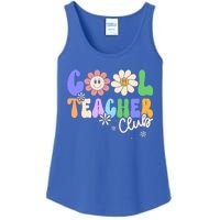 Cool Teacher Club Groovy Preschool Kindergarten Teacher Cool Gift Ladies Essential Tank