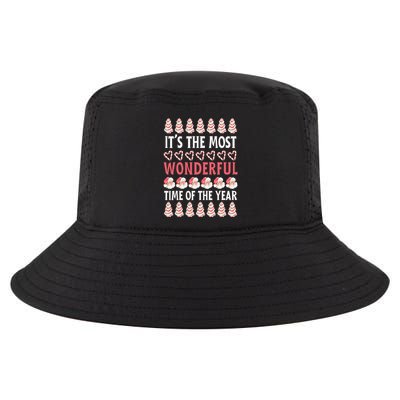 Christmas Tree Cake It’s The Most Wonderful Time Of The Year Cool Comfort Performance Bucket Hat