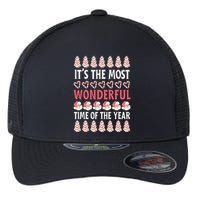 Christmas Tree Cake It’s The Most Wonderful Time Of The Year Flexfit Unipanel Trucker Cap
