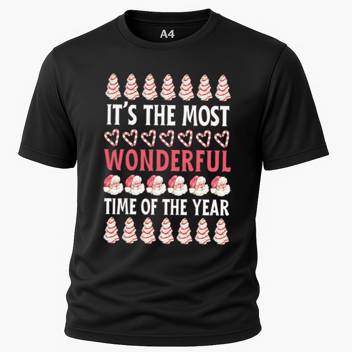 Christmas Tree Cake It’s The Most Wonderful Time Of The Year Performance Shirt