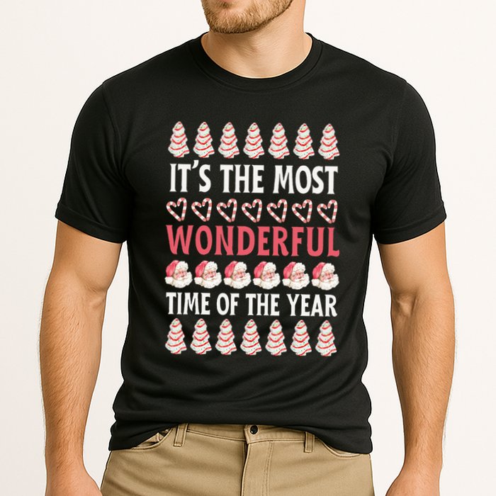 Christmas Tree Cake It’s The Most Wonderful Time Of The Year Performance Shirt