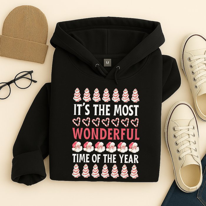 Christmas Tree Cake It’s The Most Wonderful Time Of The Year Hoodie