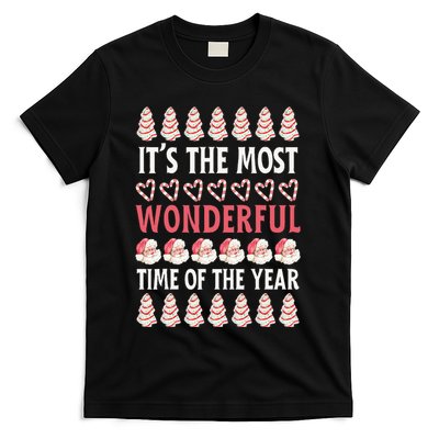 Christmas Tree Cake It’s The Most Wonderful Time Of The Year T-Shirt