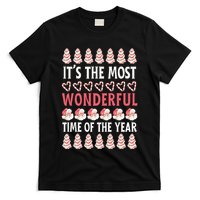 Christmas Tree Cake It’s The Most Wonderful Time Of The Year T-Shirt