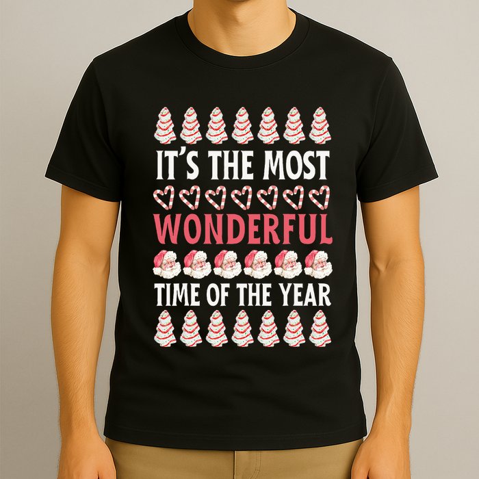 Christmas Tree Cake It’s The Most Wonderful Time Of The Year T-Shirt