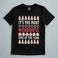 Christmas Tree Cake It’s The Most Wonderful Time Of The Year T-Shirt