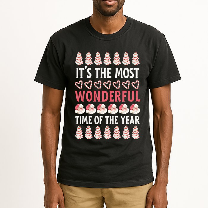 Christmas Tree Cake It’s The Most Wonderful Time Of The Year Tall T-Shirt