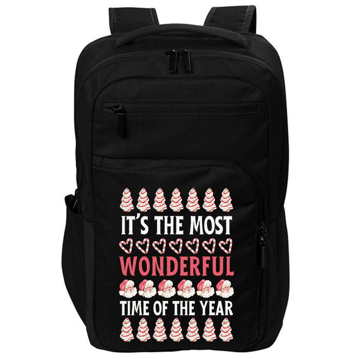 Christmas Tree Cake It’s The Most Wonderful Time Of The Year Impact Tech Backpack