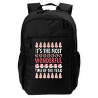 Christmas Tree Cake It’s The Most Wonderful Time Of The Year Backpack