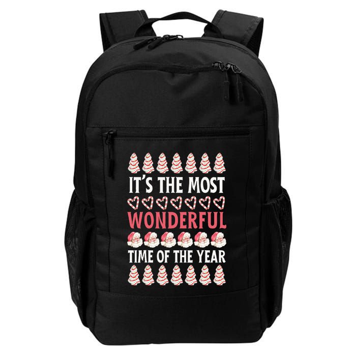 Christmas Tree Cake It’s The Most Wonderful Time Of The Year Backpack